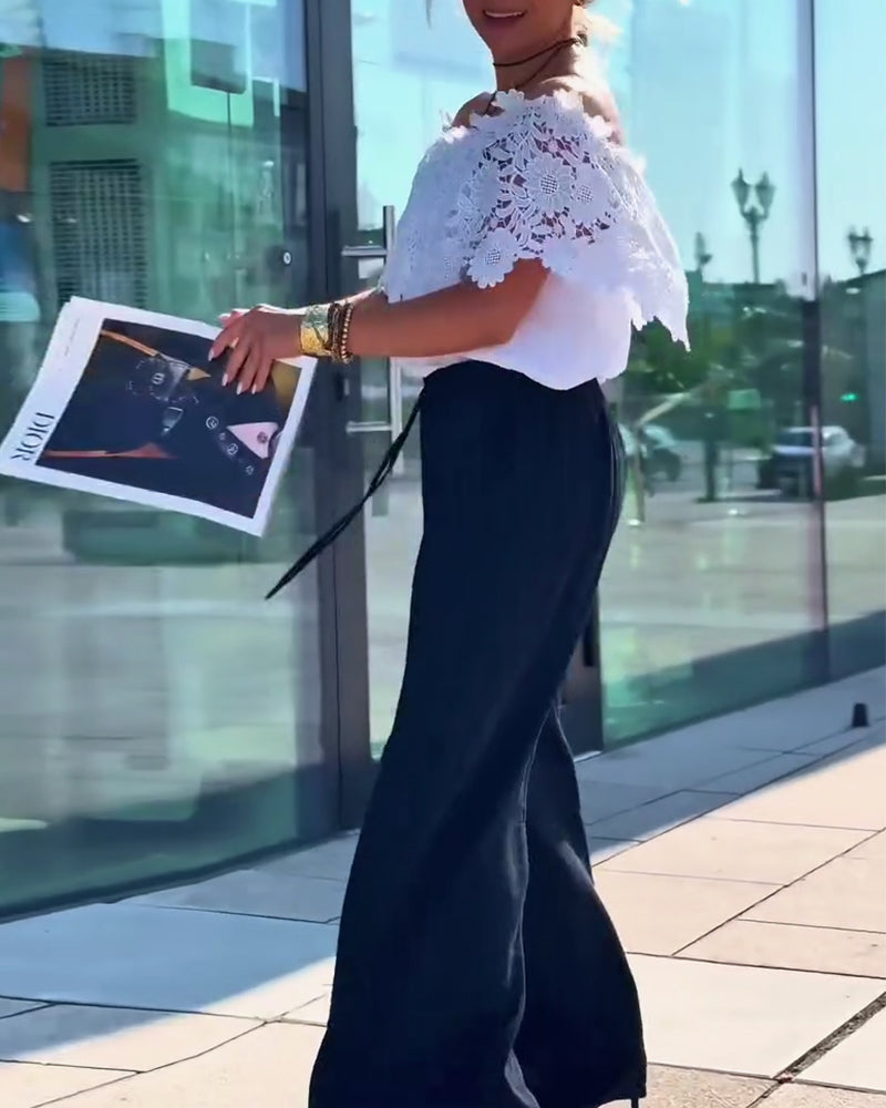 Bluse Spitze Modedesign