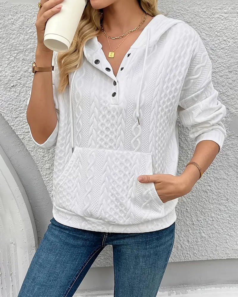 Kapuzenpullover Mit Kordelzug