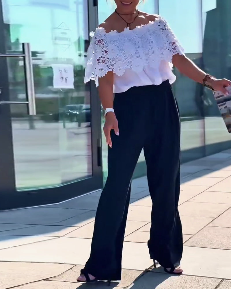 Bluse Spitze Modedesign