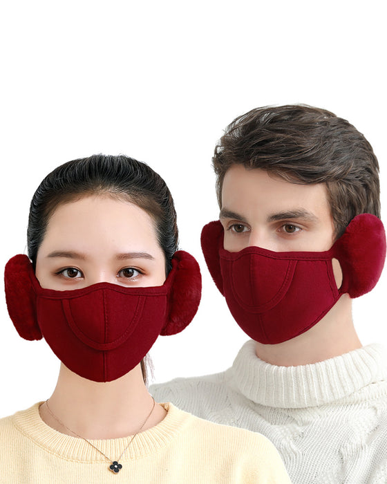(🎅Vorzeitiger Weihnachtsverkauf 🎅) Winter Warmer Ohr- Mundschutz