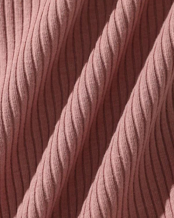 Slip Damen Atmungsaktiv Vertikal Gestreifte Textur Fühlt Sich Bequem An Modisch Mittelwaist