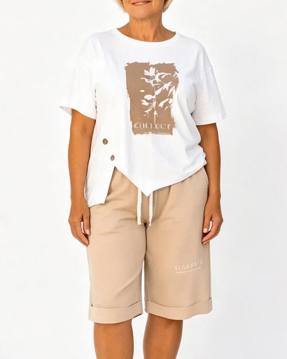 Set Kurzarm T-Shirt Und Shorts