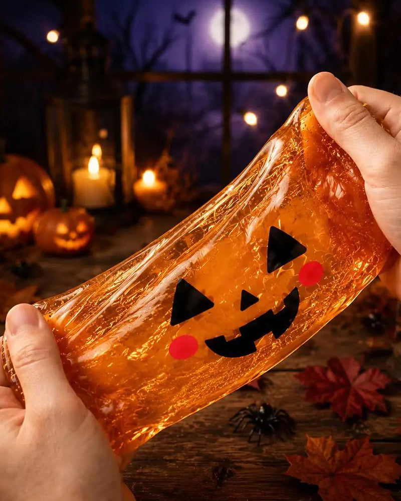 Halloween-Set Mit Süßen Gruseligen Geister-Maruko-Quetsch-Spielzeugen, Mini-Tragbarer Stressball, Sensorische Produkte Für Halloween-Artikel, Füllung Für Party-Tüten & Mini-Geschenke