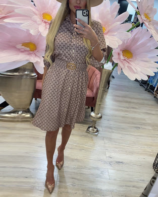 Hemdkleid Revers Diamant