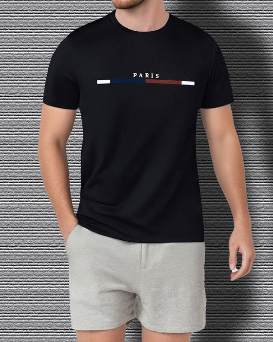 T-Shirt Schnell Trocknend Rundhals Kurzarm