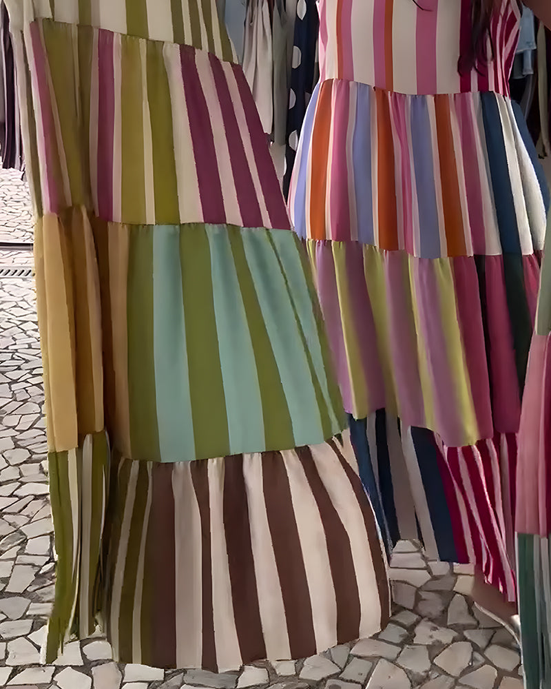 Kleid Ärmellos Rundhals