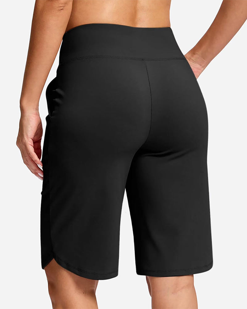 Niedrigtaillierte Einfarbige Sportliche Freizeithose