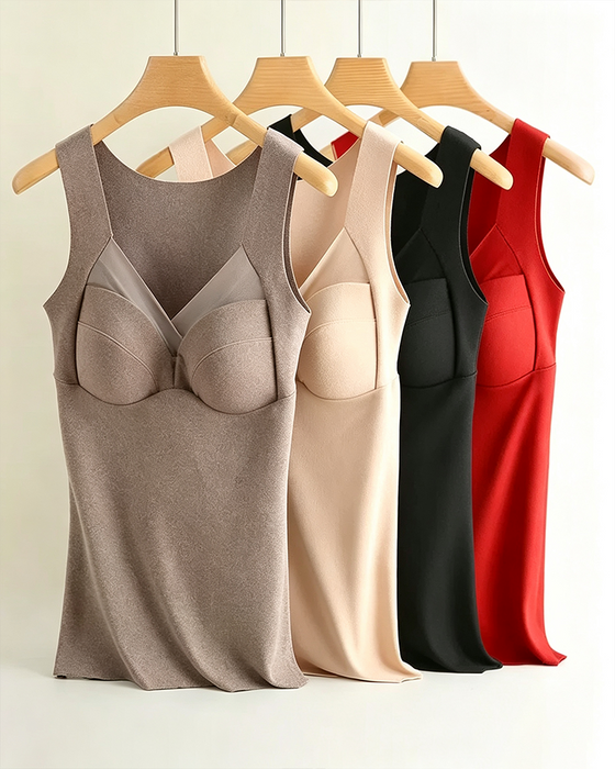 Tanktop Einteilig Gepolstert Warm