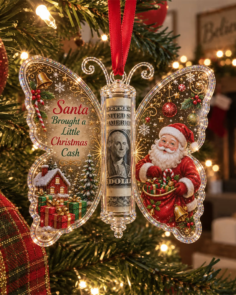 Schmetterling Weihnachten Bargeld Geschenk Dekoration