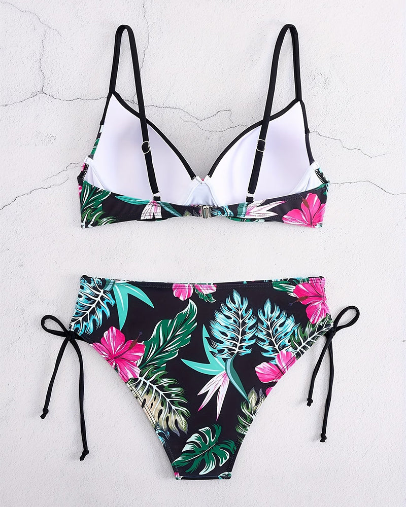 Bikini Mode Bedruckt Push Up