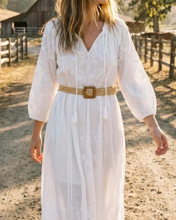 Gürtel Boho Stil Schnalle Elastisch