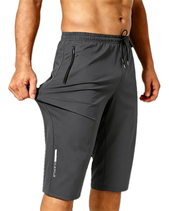 Hosen Kühlend Dehnbar Elastische Taille Kordel Schnell Trocknend Aktiv
