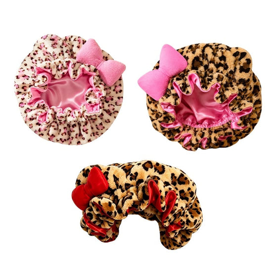 Stirnband Leopard Gestreift 3D Haare