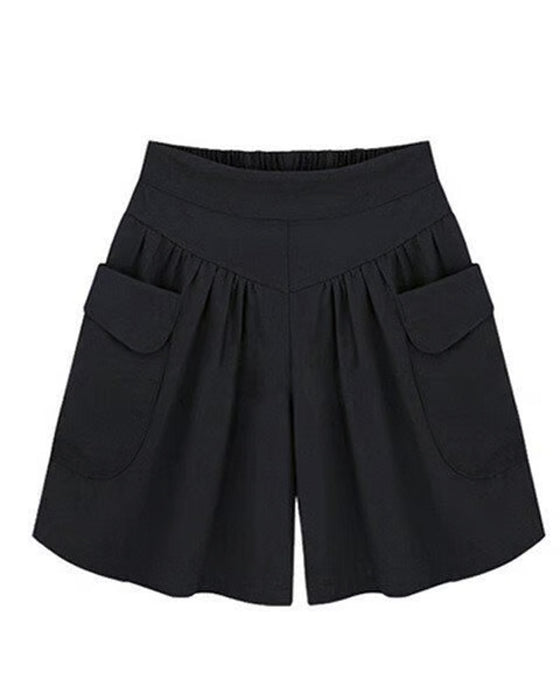 Shorts Locker Hochtailliert Schlankmachend