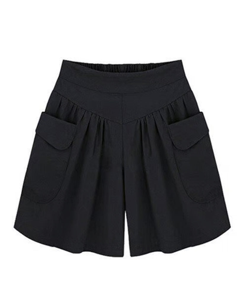 Shorts Locker Hochtailliert Schlankmachend