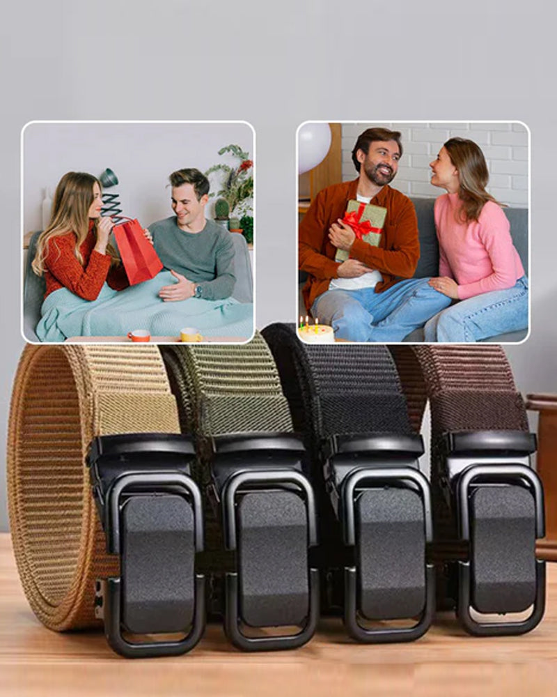 Männer Tactical Nylon Gürtel - Langlebige Schnalle & Verstellbare Größe