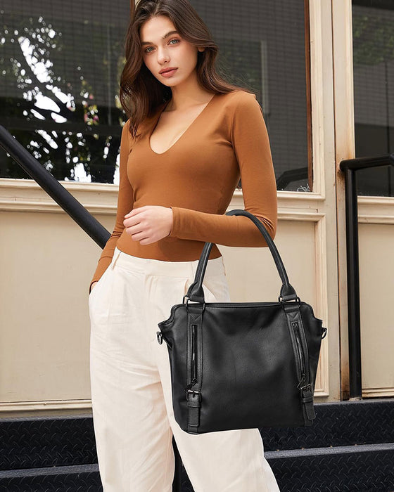 Handtasche Damen Geldbörsen Vegan Leder