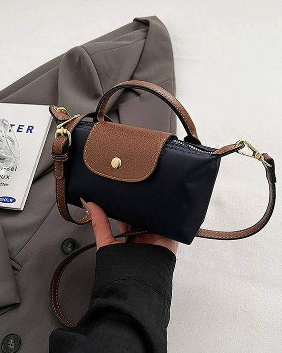 Tasche Damen Einfach Klappe Crossbody