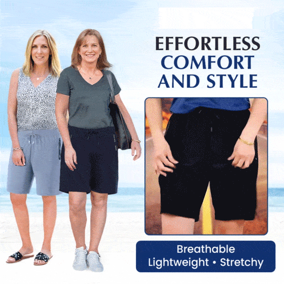 Unisex Eis-Seide Schnell Trocknende Stretch-Shorts