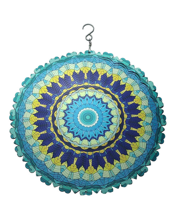3D Bunt Wind Sich Drehend Mandala