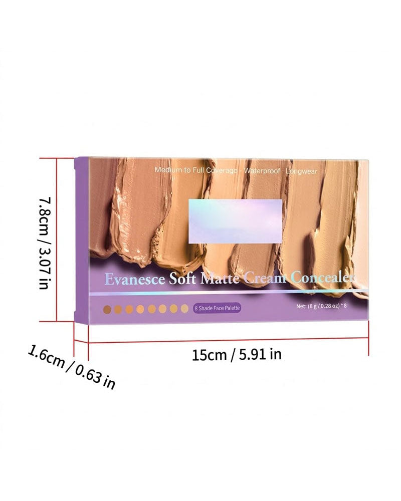 8-Farben Concealer Palette