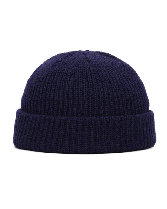Herren Rippstrickmütze