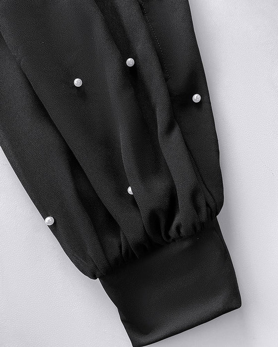 Top Mit Elegantem Stil Und Laternenarm Design