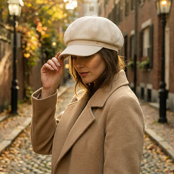 Newsboy-Cap Im Britischen Stil