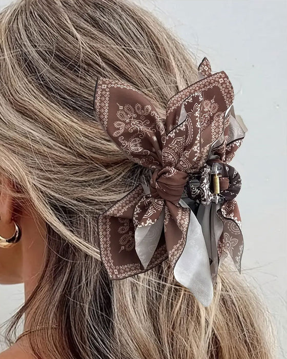 Mode Paisley Haarspange