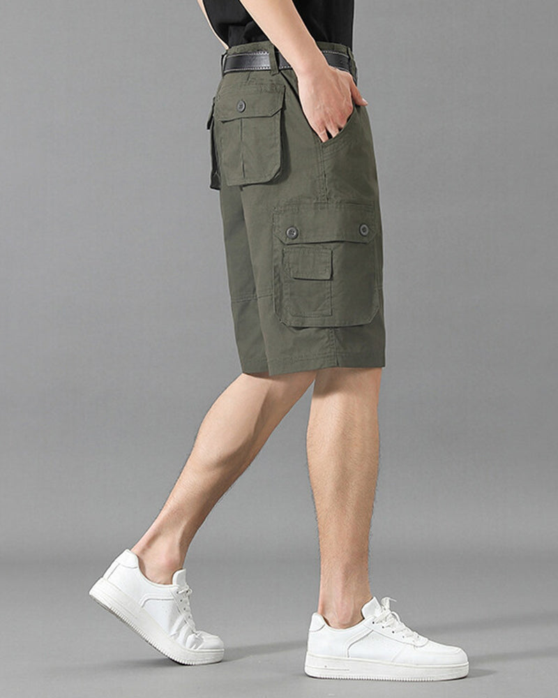 Shorts Herren Multitasche Cargo