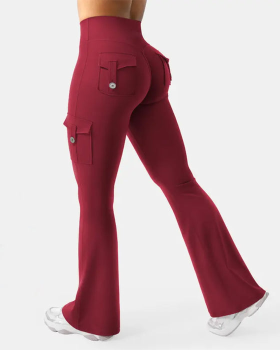 Leggings Ausgestellt Arbeitskleidung Yoga