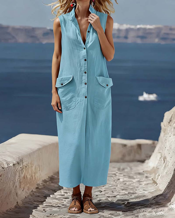 Kleid Casual Locker ärmellos