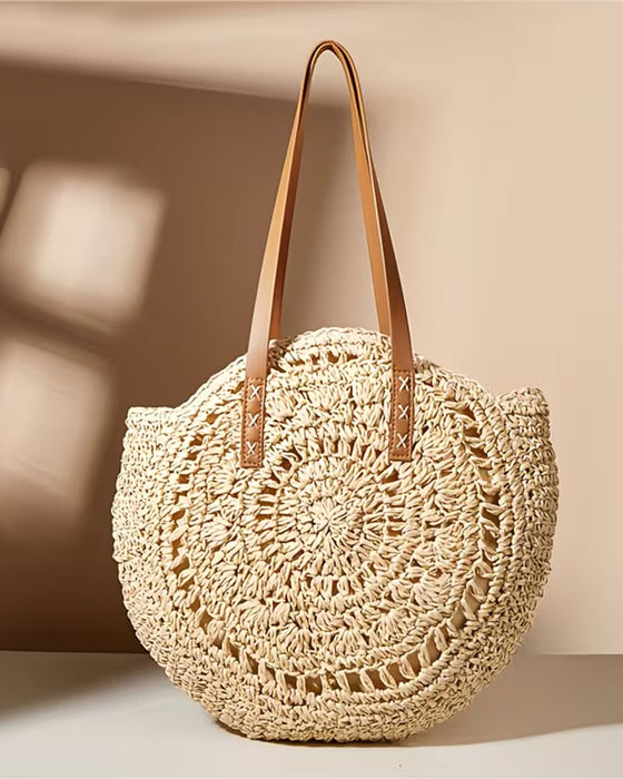Tasche Handgeflochten Stroh