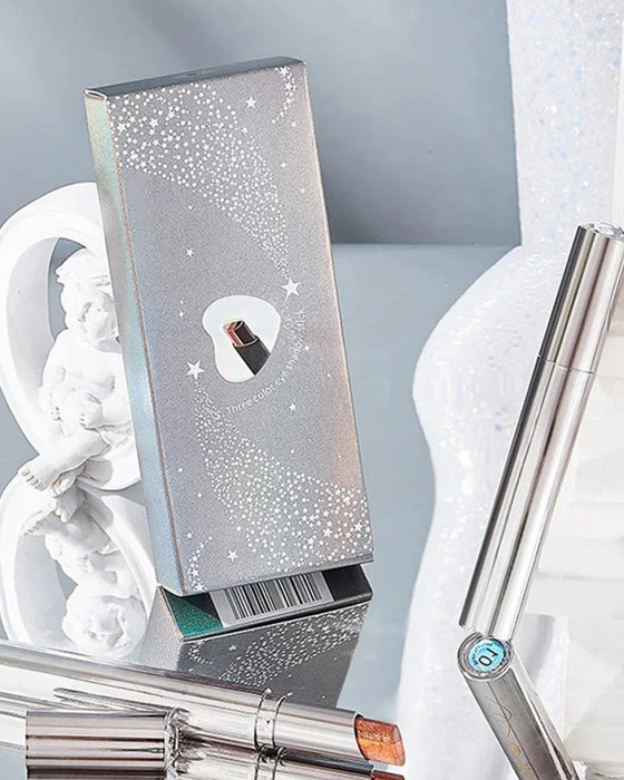 Wasserfester Glitzernder Lidschattenstift Mit Farbverlauf