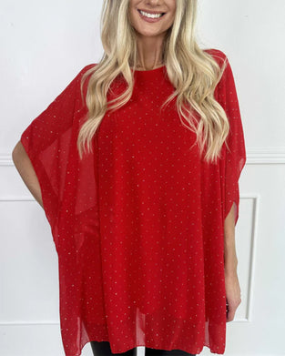 Modisches Hemd mit Fledermausärmeln