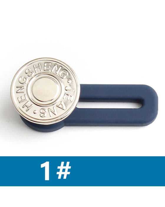 Federbelasteter Metall-Taillenverlängerungs-Knopf Für Jeans