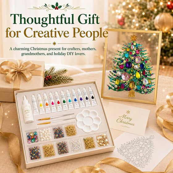 Diy‑Schmuck‑Weihnachtsbaum‑Set
