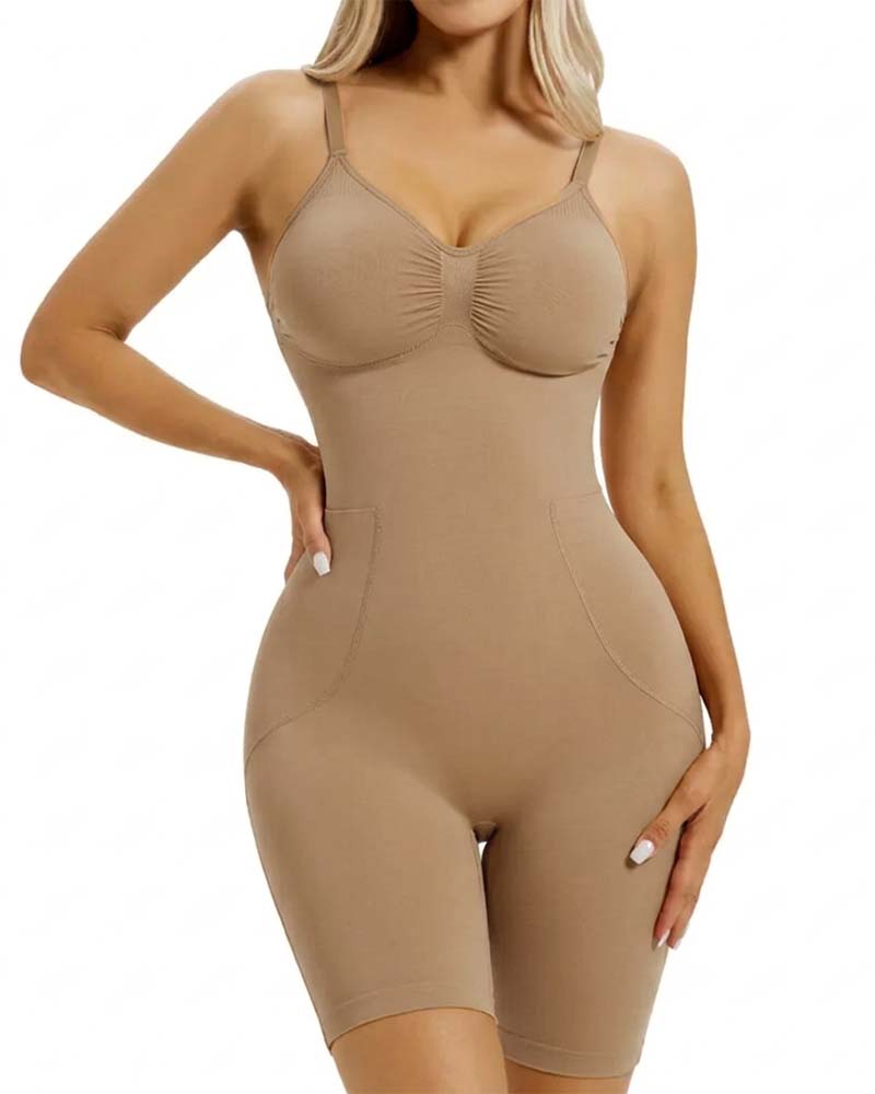 Bodysuit Rückenverschluss Schöner Rücken Formend