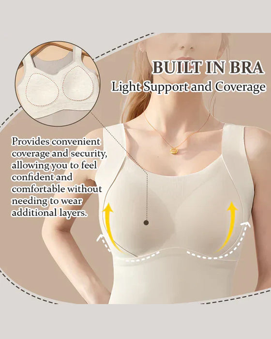 Bra Damen Thermik Tank Tops Mit Integriert