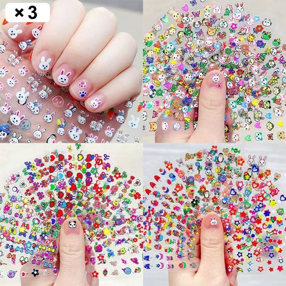 Leuchtende Nagelsticker Für Kinder