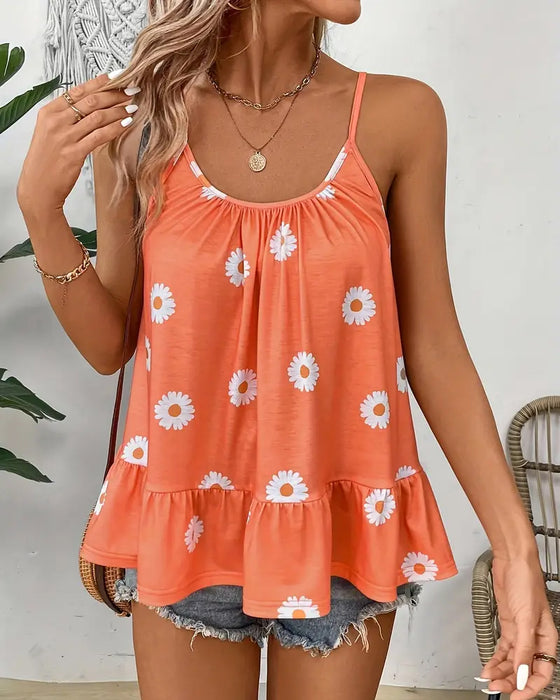 Cami Top Camisole Gedruckt