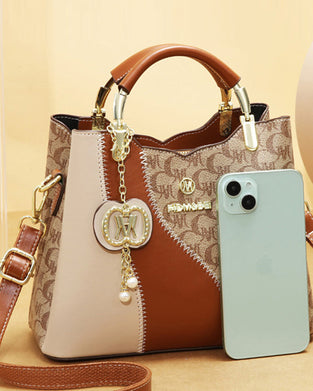 Handtasche Retro Stilvoll Gedruckt