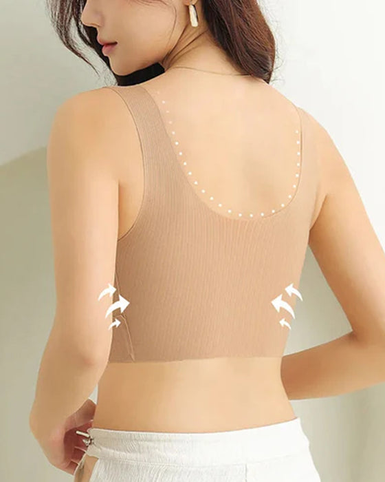 Unterwäsche Nahtlos Breite Träger Hohe Elastizität