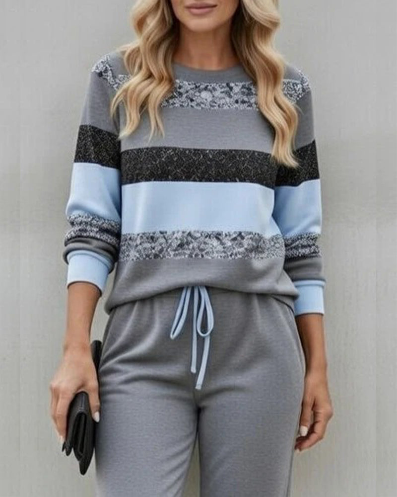 Zweiteiler Patchwork Casual