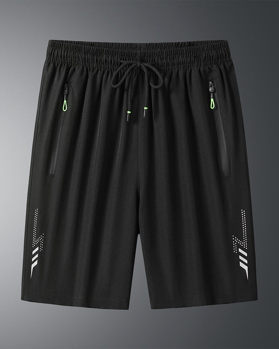 Shorts Herren Eis Seide Sport