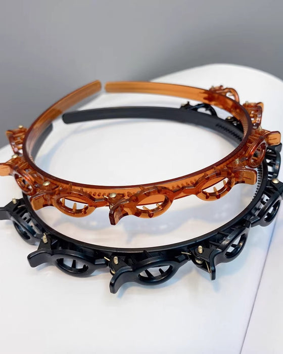Frisur Stirnband Mit Clips