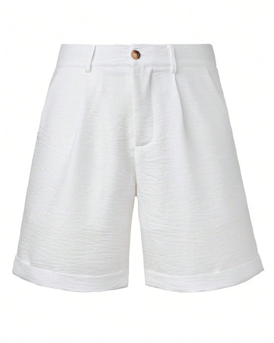 Herren-Shorts Lässig Einfarbig