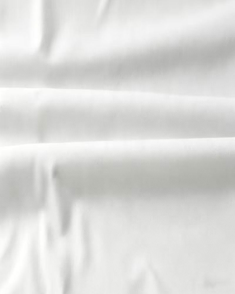 Hemd Blau Porzellan Druck Revers