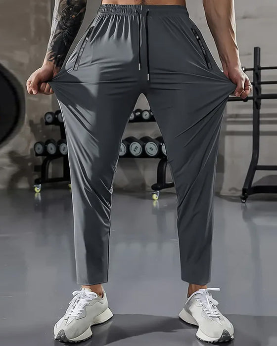 Hose Hohe Dehnbarkeit Premium Italienisch Schwarz