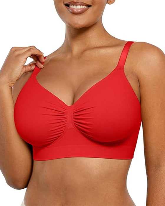 Drahtloser bequemer BH für Damen nahtloser BH